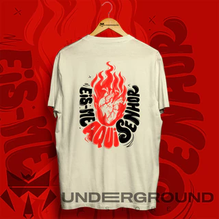 Camiseta T-Shirt Cristã "Eis Me aqui Senhor" 2025 Camisa Masculina e Feminina Promoção Blusa Cristã