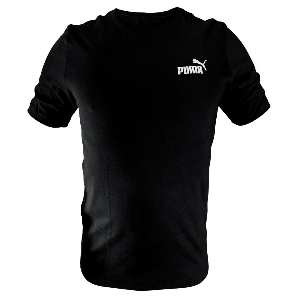 Camiseta Puma® Oficial Masculina Essentials Algodão Com NF