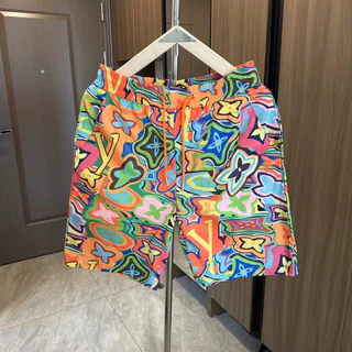 Calções de Verão Novo Estilo Moda Moda Moda Moda Masculina Calças de Praia Coloridas