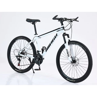 Bicicleta Aço Carbono Aro 26 P Freios A Disco 24 Marchas