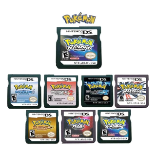Pokémon Pearl Diamond Platinium Heart Gold Soul Silver Black