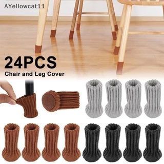 AA 24pcs Meias De Malha Para Cadeiras Pernas De Cadeira Móveis De Mesa Pés Protetores De Piso SG