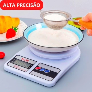 Balança Digital de Precisão Multiuso Suporta Até 10kg