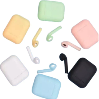 Fones De Ouvido bluetooth Colorido i12 Tws Sem Fio Com Controle De Toque   marisa em Oferta na Shopee