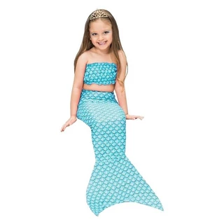 Fantasia Sereia Infantil Calda Que da pra Andar e Top