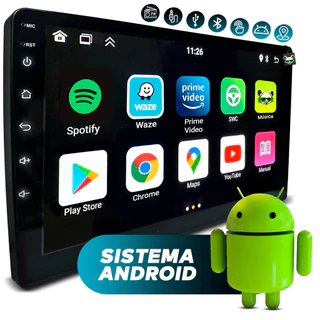 Central Multimídia 9 Polegadas Android 2gb Carplay Android Auto