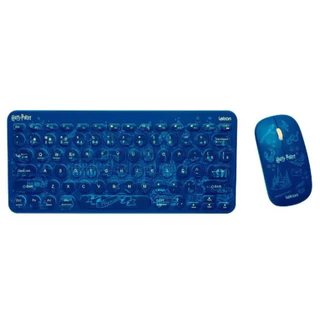 COMBO TECLADO E MOUSE WIRELESS E BLUETOOTH HARRY POTTER LETRON 74692