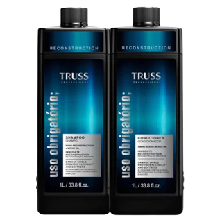 Truss Refil Uso Obrigatório Shampoo e Condicionador 1L