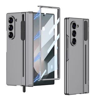 Para Samsung Galaxy Z Fold 6 Case GKK Capa Protetora Integrada De Membrana Dura À Prova De Gota PC Com Ranhura Caneta