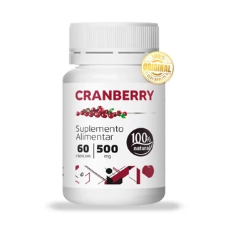 Cranberry 60 Cápsulas 500mg Envio Imediato