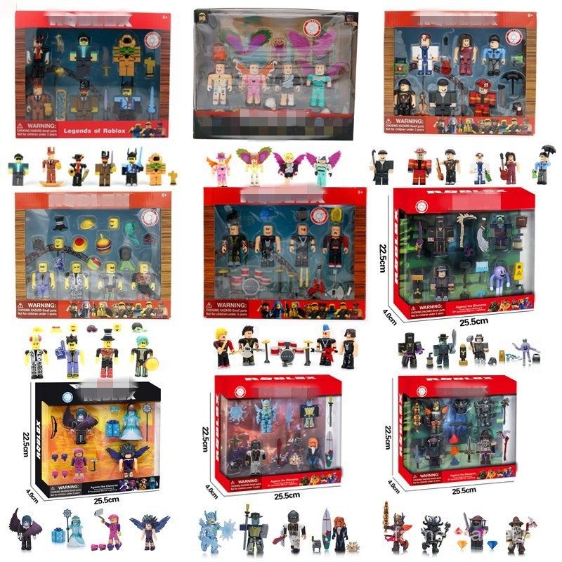 Mundo Virtual Série Completa Roblox Building Blocks Brinquedos | Shopee ...