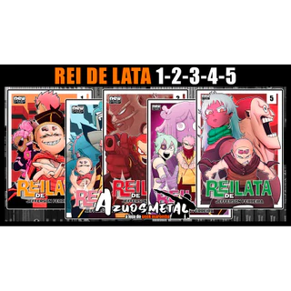 Kit Rei de Lata - Vol. 1-5 [Mangá: NewPOP]