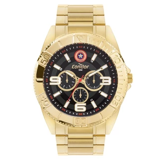 Relógio Condor Masculino Civic Dourado - CO6P29JOW/I4P