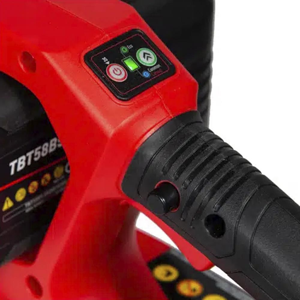Motosserra Bateria 58V Brushless Com Bateria 5Ah e Carregador