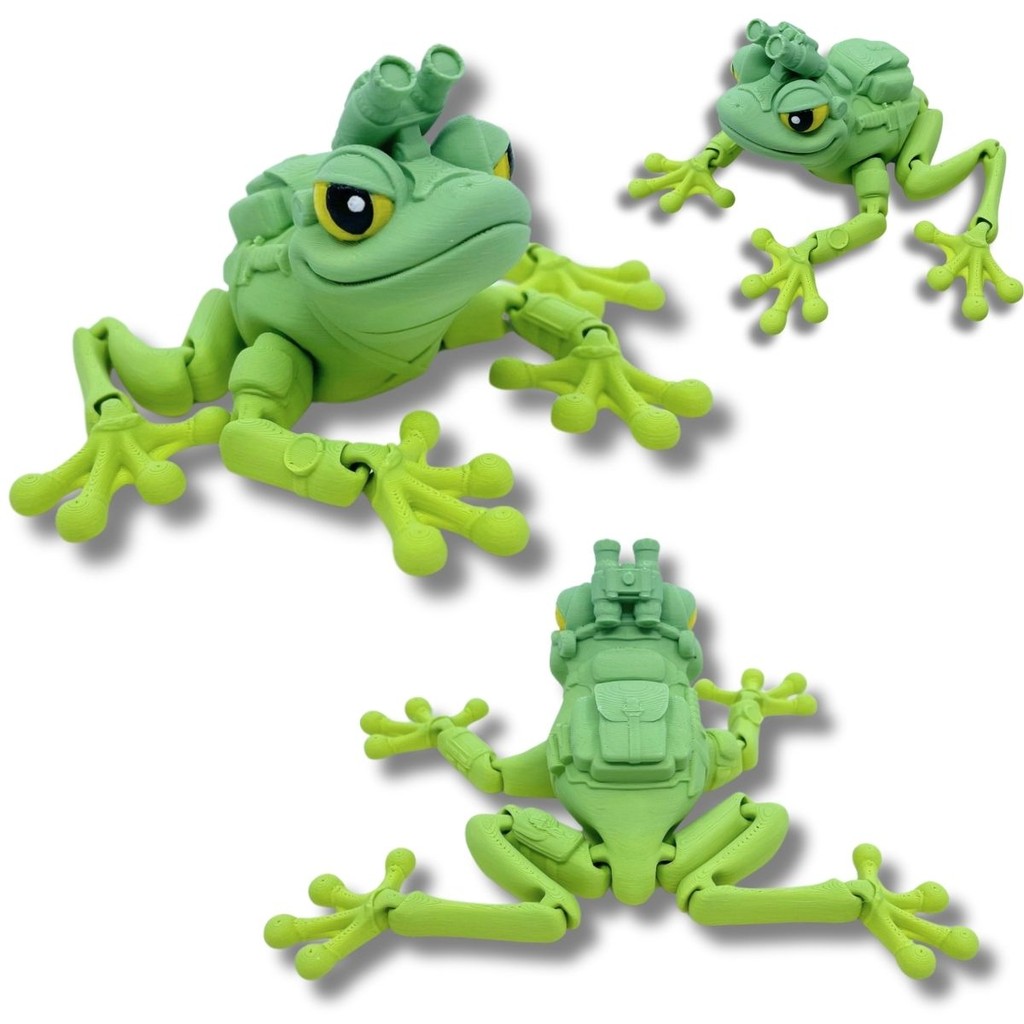 Sapo Ops Articulado Brinquedo Fidget Toy Sensorial Criaturas ...