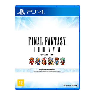Jogo Final Fantasy I-VI Collection Anniversary Edition - PS4