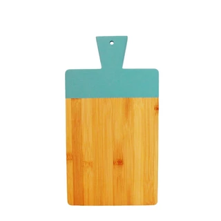 Tábua para Corte Nature Candy Cor Azul 15x26Cm Bambu em Oferta na Shopee
