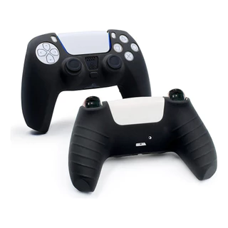Acessórios Capa de Silicone Macio Caso De Borracha macia Para PS5 5 Proteção Para SONY Playstation Controlador Gamepad