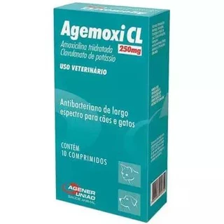 AGEMOXI CL AGENER UNIAO 250MG 10 COMPRIMIDOS