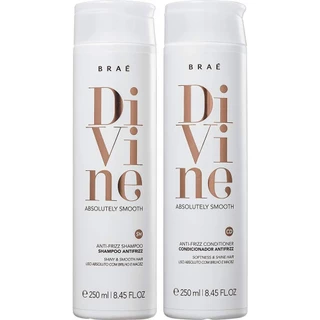 Kit BRAÉ Divine Anti Frizz Duo + Brinde Escova