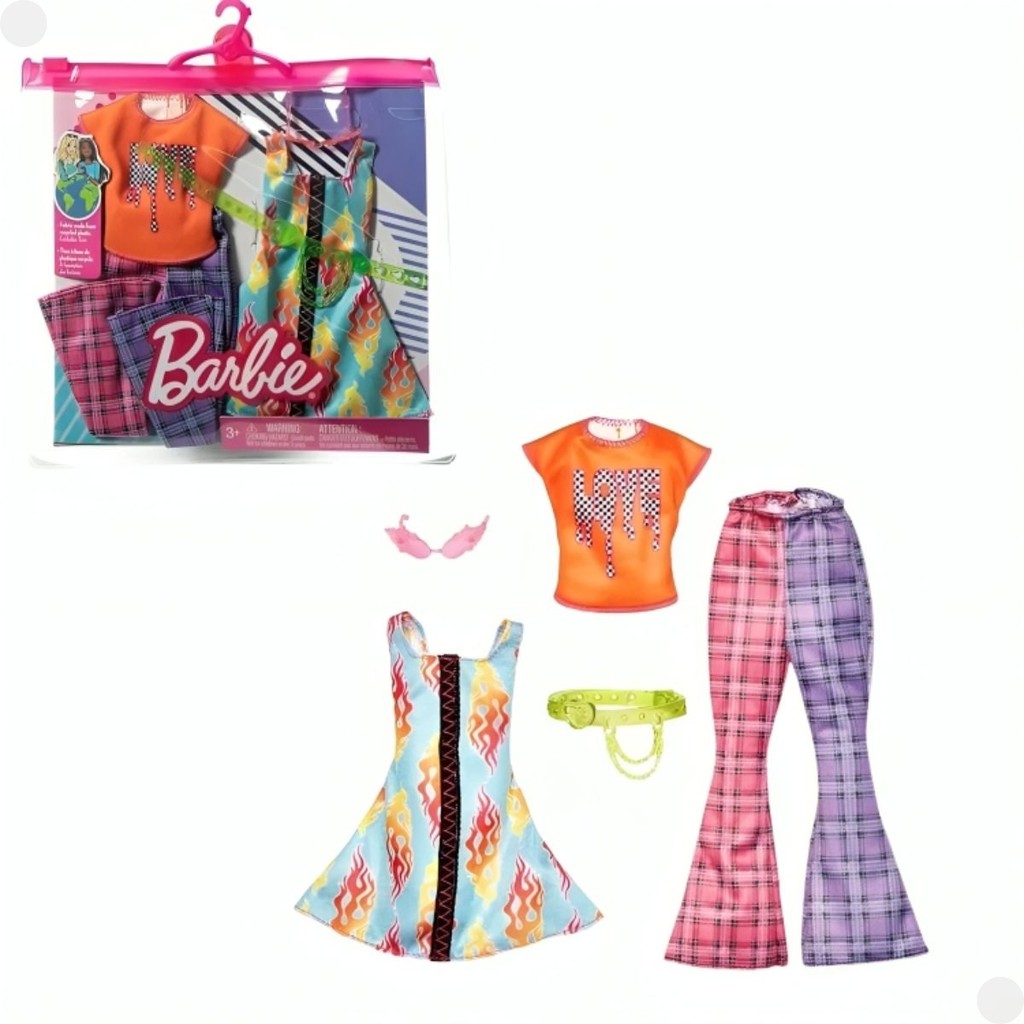 Barbie Roupas E Acessórios Retro De Boneca GWF04 - Mattel | Shopee Brasil