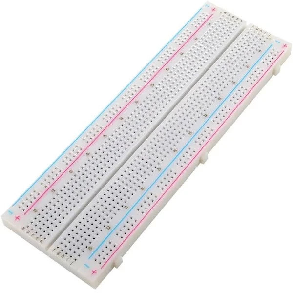 Protoboard 830 Furos para Projetos de Robotica Eletronica Automacao Testes Arduino