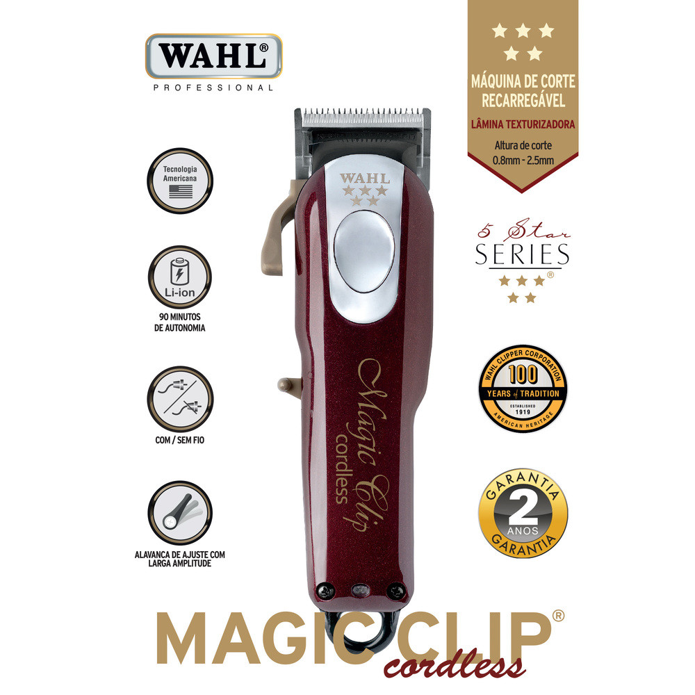Dsuke Wahl MagicClip 3rdEdition Máquina de Cortar Cabelo Wahl