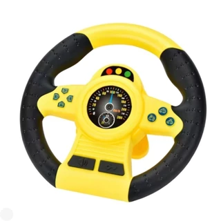 Volante Musical Gira 360° Com Som DMT6787B - Dm Toys