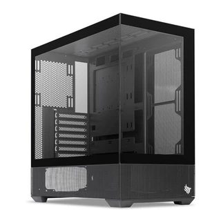 Gabinete Gamer Pichau Magpie 4X, Mid-Tower, Lateral de Vidro, Preto, PG-MAG4X-BK