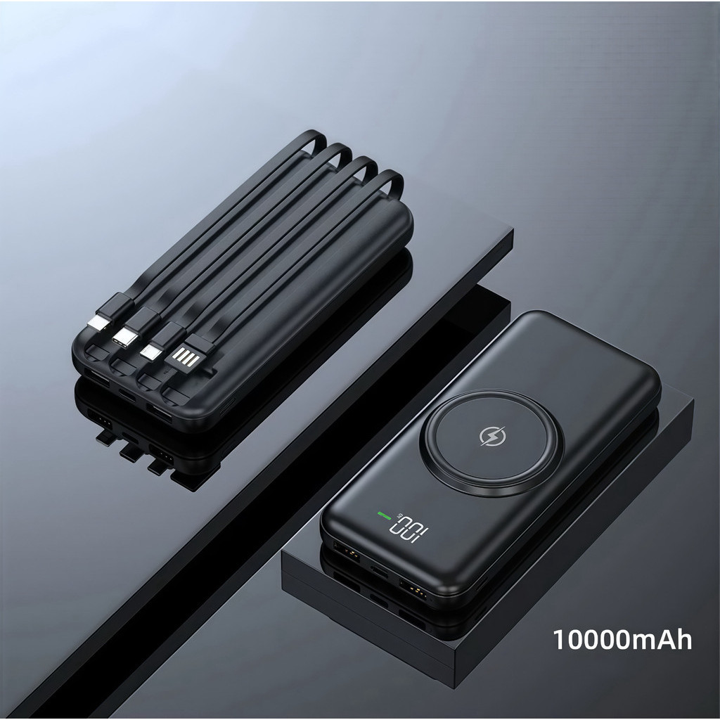 CARREGADOR BATERIA POWER BANK 10000 INDUÇÃO UNIVERSAL