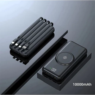 CARREGADOR BATERIA POWER BANK 10000 INDUÇÃO UNIVERSAL