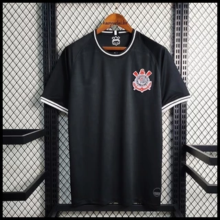 2020 Camisa De Futebol Preta Longe