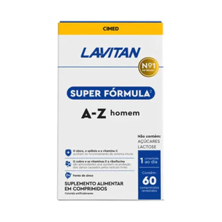 Lavitan AZ Super Fórmula 60 Capsulas