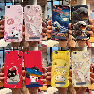 Para A Xiaomi Redmi 4A 4X 5A Capa Protetora De Silicone Macia Costas De Telefone Pintadas Popularmente Redmi4A Redmi4X Redmi5A