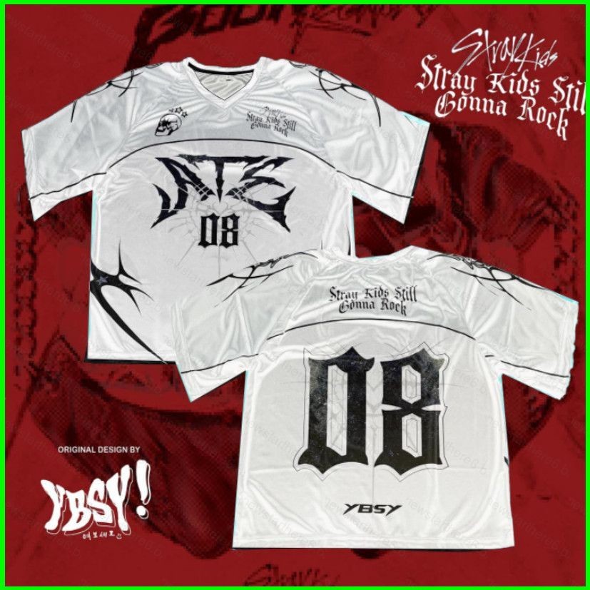 BX Stray Kids ATE jersey Bang Chan Seo Chang-Bin Lee Min-Ho Camiseta De Pano Cosplay Manga Curta Top