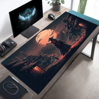 Mouse Pad Gamer 30x90cm Estampas Diversas Jogo Jogador Vários Modelos Populares