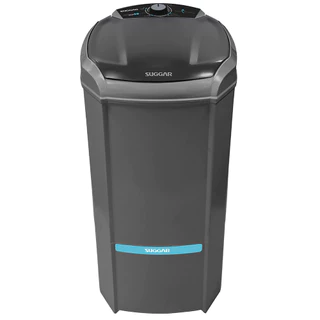 Tanquinho Suggar 15Kg Lavamax Eco LE1521PR com Dispenser Para Sabão e Desligamento Automático