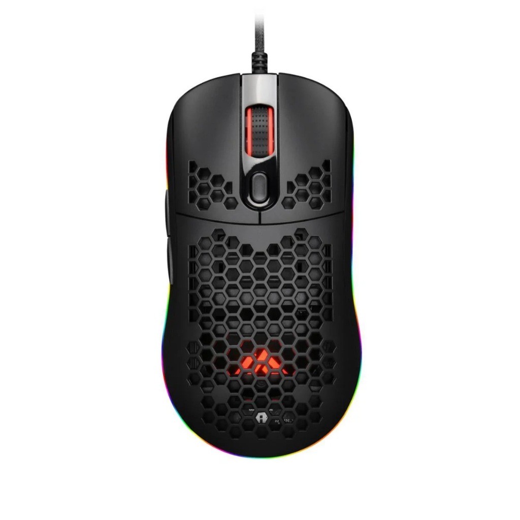 Mouse Gamer Rgb Tiger 7 Botoes 6200dpi Optico Cor Preto | Shopee Brasil