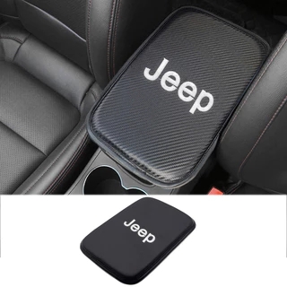 Capa De Couro Para Apoio De Braço De Carro , Console Central Automático , Caixa , Almofada Jeep GrandCherokee Wrangler Cherokee Compass Patriot