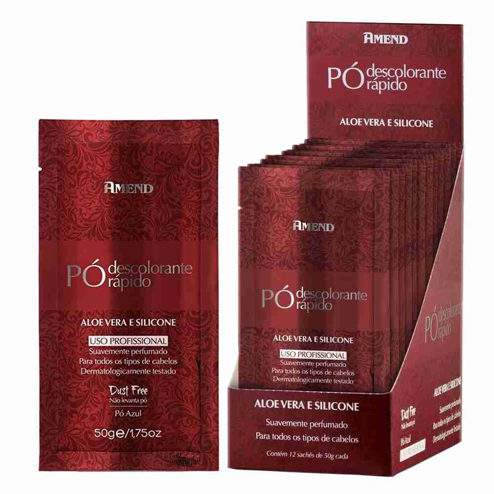 AMEND PO DESCOLORANTE 50G ALOE VERA E SILICONE | Shopee Brasil