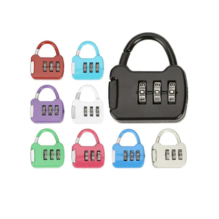 KIT 1/2 Peças Cadeado Portátil Com Senha – Ideal Para Armários / Malas e Bolsas de Viagem - Entrega Pronto em Oferta na Shopee