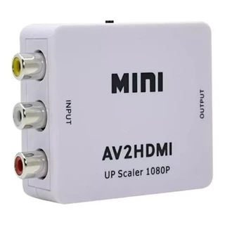 Adaptador mini Conversor de Vídeo AV2HDMI