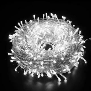 Pisca Pisca Natal Cordão 100 Leds 10m 8 Funções Varias Cores 110v