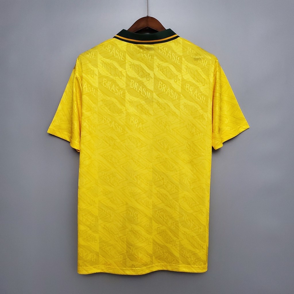 Camisa De Futebol Retrô BAXI1991/Casa 1993 Seleção Nacional