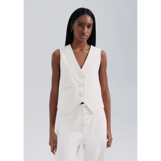 Colete De Sarja Feminino Hering