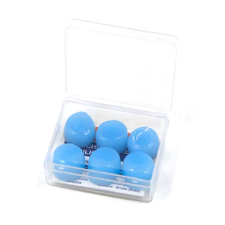 6 Unidades Tampao De Ouvido Protetor Abafador Auditivo Auricular Dormir em Oferta na Shopee