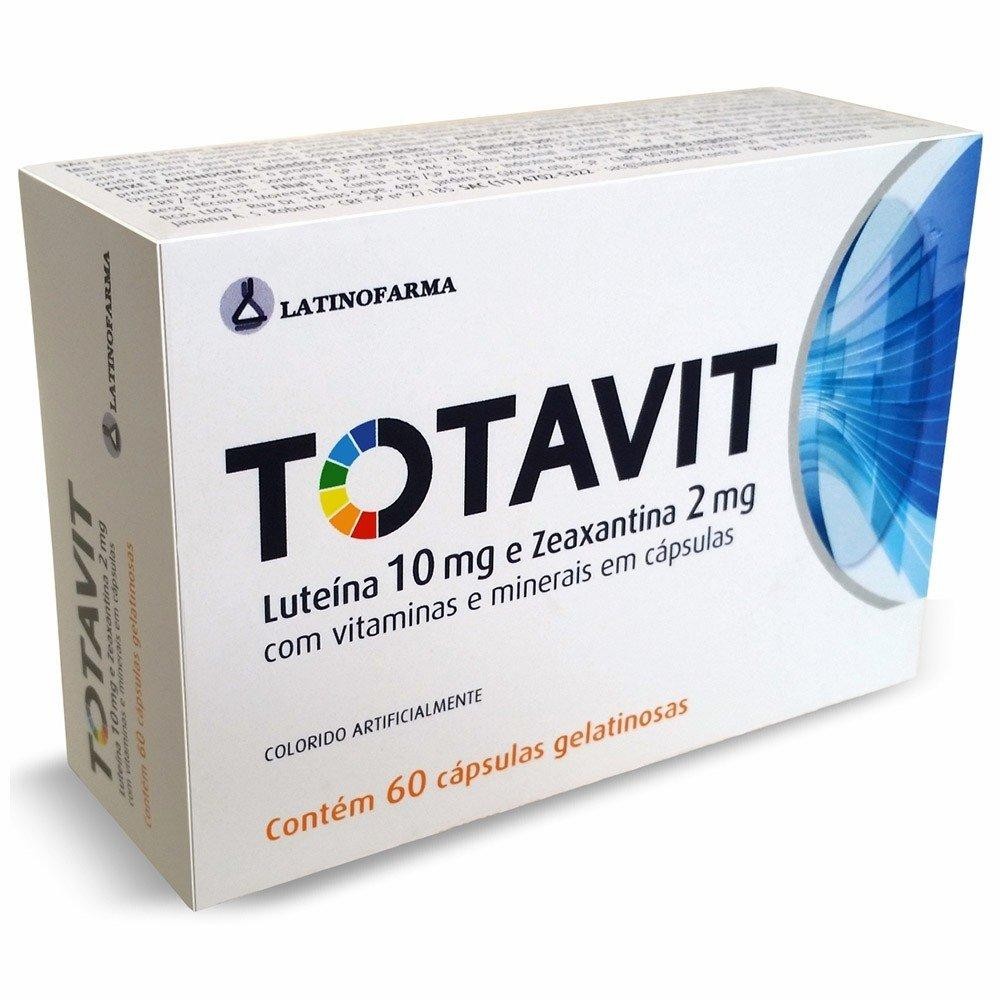Suplemento Alimentar Totavit 60 Cápsulas Gelationas
