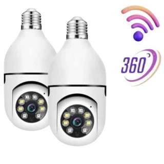 Kit Câmera Segurança Prova D'água Infravermelho Lâmpada Sem Fio Wifi - icsee