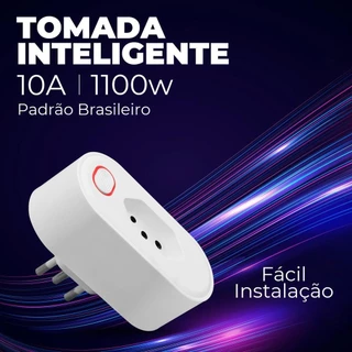Tomada Inteligente Wifi Com Medidor De Comsumo Alexa Google home Ekaza