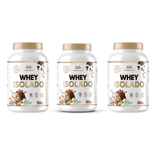 Kit 3 Unidades (zero Lactose) Whey Isolado - 23g De Proteina